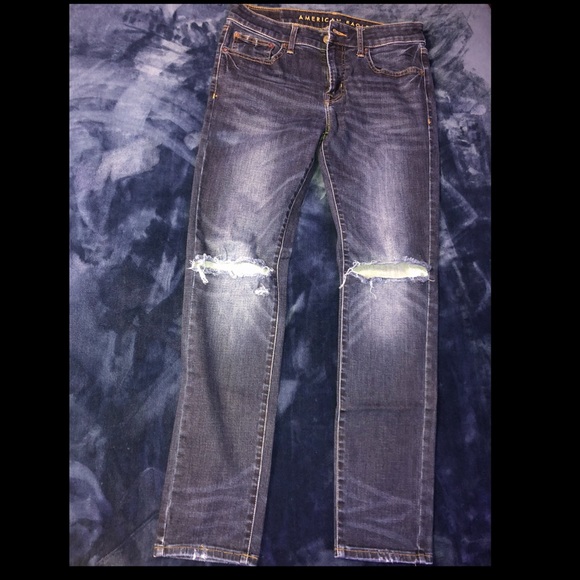 Dark blue jeans skinny - Picture 2 of 2
